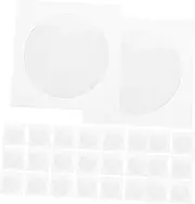 100pcs Packaging Bag Heavy Duty Storage Boxes Clear Binders Vinyls Stackable Holdovers Discs Albums Cassette Unit Wyvern Bins Records Tape Bag Holders Holder Case White Paper