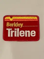 NEW Vintage Berkley Trilene Patch Iron/Sew On Fishing Line Embroidered