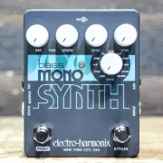 Electro-Harmonix Bass Mono Synth Eleven Sounding Bass Synthesizer Effect Pedal