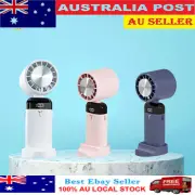Mini Hand-held Fan Portable Folding Desk Fan Cooler Cooling USB Rechargeable GT
