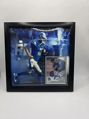 Jared Goff Detroit Lions 8x8 football card display wall art frame