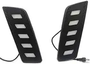 2Pcs Car LED Daytime Running Light Front Grill Lamp Day Light Fog Lamp DRL for Ford Ranger 2012 2013 2014