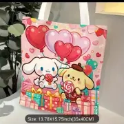 NEW Sanrio Hello Kitty: Pompompurin And Cinnamoroll Tote Bag - Collage Style