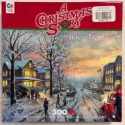 Thomas Kinkade Jigsaw Puzzle A Christmas Story Gift 300 Pieces Sealed Inside