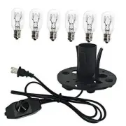 Himalayan Salt Lamp Cord (6ft) with Dimmer Switch,Original Replacement Cord