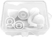 Hearing Protection Plugs - Noise Reduction Earplugs, Reusable Soft Ear Plugs | Comfortable Silence Silicone Ear Tips, Functional Ear Protection Care For Night Sleep Noise Reduction