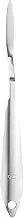 uxcell Palette Knife Painting Tool 7.68" 304 Stainless Steel Fine Spatula Painting Pallet Knives with Hole Design for Acrylic Canvas, Silver