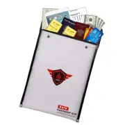 Fireproof Document Bags,15”x11” Triple Layers Waterproof and Fireproof Bag wi...