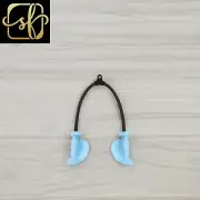 Blue Tricep Rope with Ergonomic Handles, 36 Inch Tricep Pull down Rope for Cable