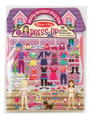 Melissa & Doug Reusable Puffy Sticker Play Set - Dress-Up