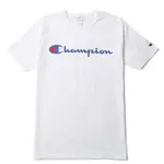 CHAMPION HERITAGE TEE 美線 冠軍草寫LOGO白TEE 美版大尺寸 L XL XXL