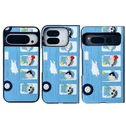 Dustproof Waterproof Bus Crayon Shin-chan Case for Google Pixel 8/9 Pro/Fold