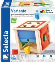 Selecta Toddler Varianto Sorting Game of Skill Wooden Toy 62019