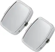 2 Packs Pill Boxes Rectangle Stainless Steel Medication Organizer Daily Pill Case Compact Drug Storage Container Portable Travel Holder Cases for Pills Vitamin Fish Oil Supplements