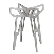 Backpacking Stove Rack with Storage Bag Foldable BBQ Cooking Pot Support Stand