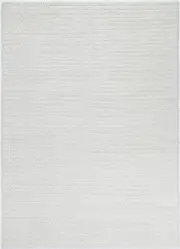 Harlow Cue White Wool Blend Rug