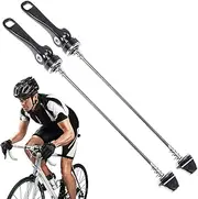 Quick Release Skewer | 1 Pair Quick-Release Bike Skewer - Precision Engineered, Smooth Operating, Cycling Accessories for Mountain Road