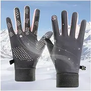 [generic] Ski Gloves,Windproof Anti-slip Touch Screen Gloves, Winter Gloves For Women Driving Motorcycle Gloves Windproof Winter Warm Gloves Flexibly Grip Comfortable Biking Gloves For Outdoor Ski Cycling Campi