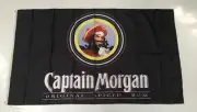 Captain Morgan Banner Flag - Rum Private Spiced Straight Man Cave Alcohol Spirit