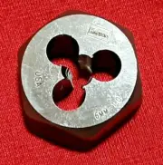 6627 9727 M6 X 1.0 Metric 1" Hex Die Irwin Hanson 6MM Carbon Steel