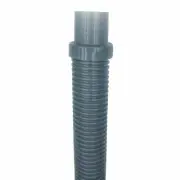 Puri Tech Pool Vac Hose Ultra AquaBug Translucent Blue 1.5 inch x 4 feet Single