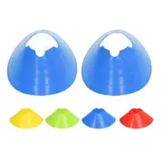 10 PCS 8cm Soccer Disc Cones High Flower Mouth Large Marker Disc Training C ANA