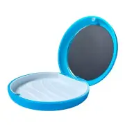 Aligner and Retainer Case with Mirror Magnetic Silicon Blue Bright Invisalign