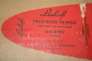 NEW LINHOF NU-LINE MODEL I PRECISION TRIPOD with PAN HEAD MADE in GERMANY
