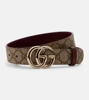 [Gucci] Gucci GG Marmont reversible belt Inch 25.5 burgundy