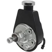 Aeroflow Power Steering Saginaw Pump Black Keyway ShAFt No Pulley - AF83-1000BLK