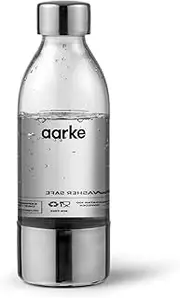 aarke Small PET Water Bottle, Stainless Steel, 450 ml
