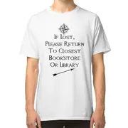 If Lost, Please Return To The Closest Bookstore or Library T-shirt