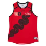 Essendon Bombers AFLW COTTON ON Youth Indigenous Guernsey by Sporting House