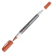 Sakura Identipen Marker Two Tip Fine/XFine Orange Writing School Home Invitation