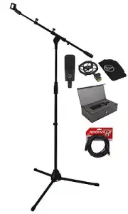 Audio Technica AT4040 Cardioid Condenser Microphone/Mic +Tripod Stand +Mic