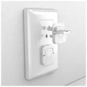 Baby-Proof Outlet Covers 60 Pack Child Safety Plug Protectors Power Shock Pre...