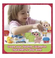 CREATIVE KIDS COCOMELON SCULPT AND MOLD DOUGH ART & CRAFT KIT (16 PIECES)