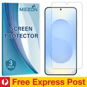 [3 Pack] Samsung Galaxy S25 (6.2") Anti-Glare Matte Screen Protector Film by MEZON – Case Friendly, Shock Absorption (Galaxy S25, Matte) – FREE EXPRESS