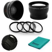 52mm Professiona Accessory Kit fo Nikon D40 D60 D90 D700 D7100 3800 18-55mm lens