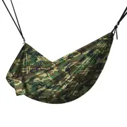 Ultralight Nylon Parachute Hammock for Light Travel Backpacking Camping Camo