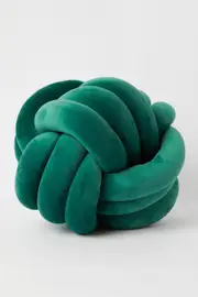 Green Knot Cushion