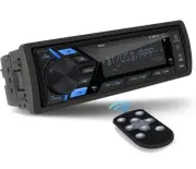 Single Din Radio Headunit Digital Media Receiver Bluetooth Dual USB Receiver