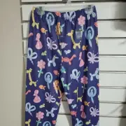 Women's Leggings XS S purple Ballon Animals