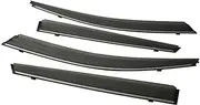 Rynplex for Ford, for F-150, for F-150, Raptor 2015 2016 2017 2018 2019 2020 2021 Car Window Visor Sun Rain Deflector Guard Car Side Window Sunshade