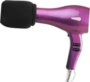 CANIGHT Sponge Hair Dryer Diffuser Scalding Hair Drying Attachment for Even Air Distribution High Temperature Resistant Compatible with Blow Dryers Black