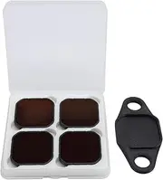 ND8 ND16 ND32 ND64 Filters, Clear Low Refractive Index Glass, Dual Layer Coating, Optical Glass, Prevent Overexposure, Enhance Color Saturation, Improve Image Clarity