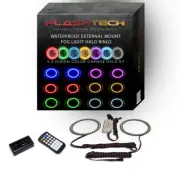 RGB Waterproof Bluetooth LED Halo Ring kit for 2007-2010 Jeep Patriot Fog Lights (for: Jeep)