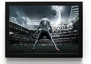 Generic Cristiano Ronaldo - FRAMED A5 - Football Legend Best Sport Premier League Print Poster Wall Art Picture