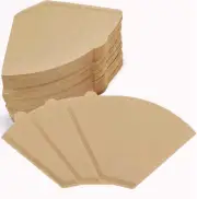 Disposable Coffee Filter #4, Cone 8-12 Cups, Natural Unbleached, 100 Count