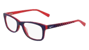 NIKE NIKE 5509 413 OBSIDIAN/UNIVERSITY RED 48/17/130 CHILD Eyewear Frame